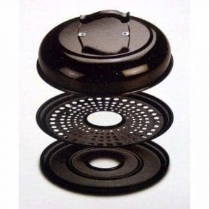 Parrilla Circular 38cm Nro.2 Vitrificada Kufo  .