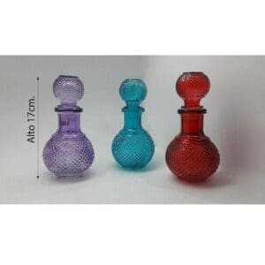 Licorera Barroca Redonda Color 17cms /