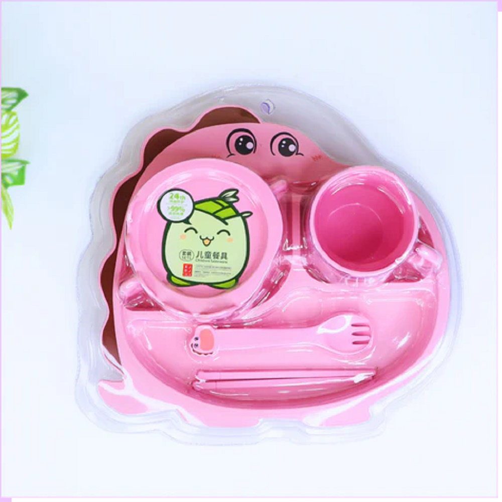 Set 049 Infantil Bandeja+Cub.+Vaso+Bowl+Plato * - Imagen 3