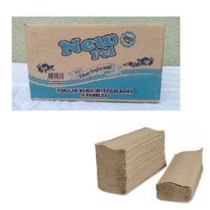 Toallas Papel NEWPEL Blanca Intercal.2000u aprox