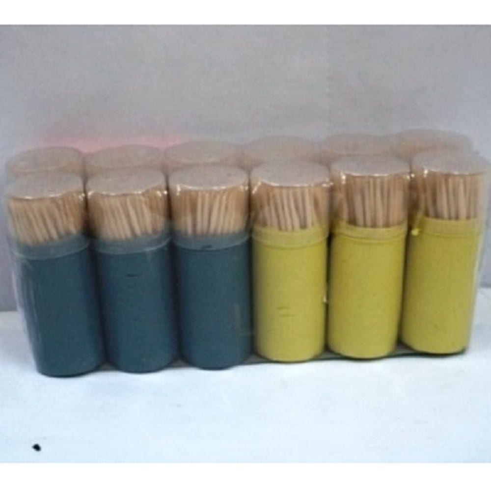 Escarbadiente Macao Barril x 100 unid*