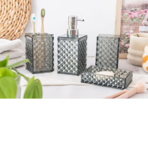 Set Baño 4 Pzas.751 PVC Fume Dolce *