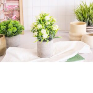 Macetita 820 c/Planta Artificial 18cms *