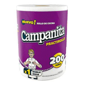 Rollo Cocina Campanita Practirollo 200 Pa�os