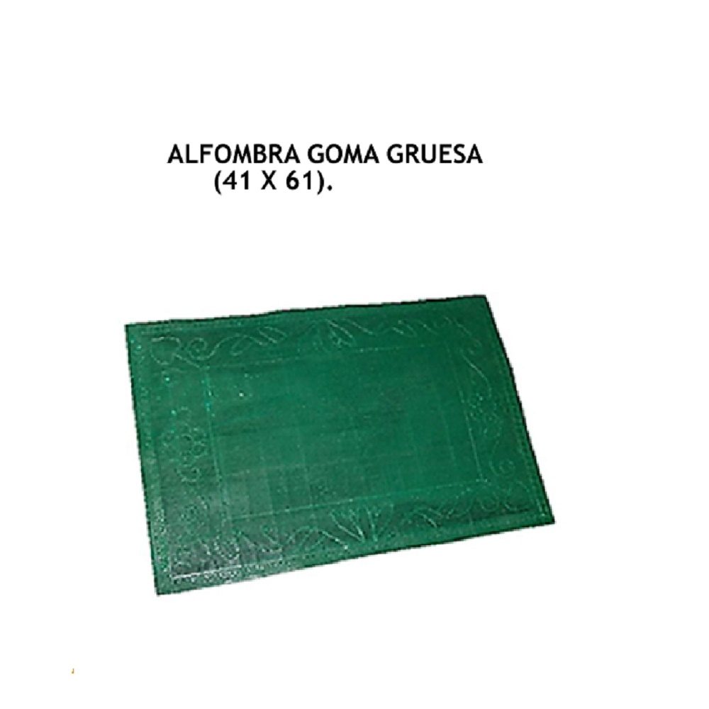 Alfombra de goma 41 x 61 cm
