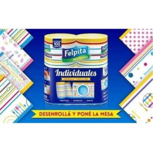 70 Individuales Papel Felpita 42x30cm