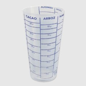 Vaso Medida 1000cc Flexible Desesplast/