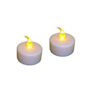 Vela s/Llama Led x 1Blanca .