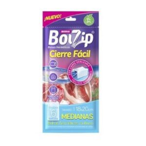 Bolzip IBERIA CierreFacil x6Mediana p/Alimento