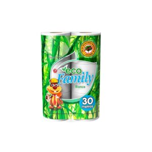 Papel Higienico Eco Family 6x30 mts*