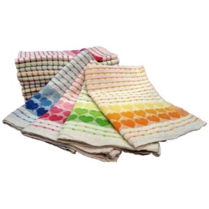 Repasador Toalla Triple Corazon/Cuadro 40x60