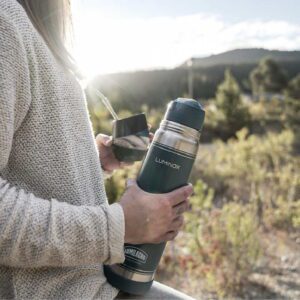 Termo Lumilagro Negro 1lt Luminox*