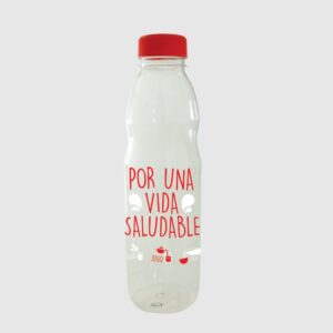Botella Deco Plastica 1.2 c/Tapa Desesplast/