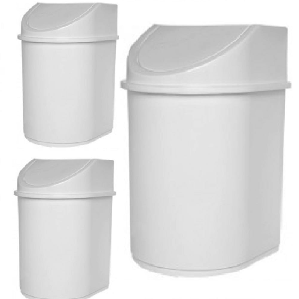 Cesto Residuo 12 lts JAGUAR Tapa Vaiven.