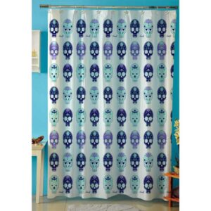 Cortina Baño Extra Gruesa c/Ganchos 317.