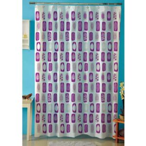 Cortina Baño Extra Gruesa c/Ganchos 317.