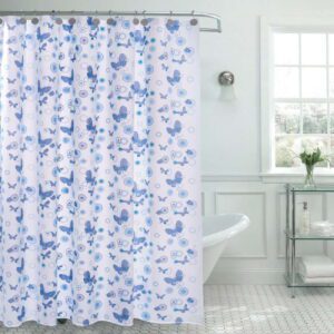 Cortina Baño Doble c/ protector Variedad .