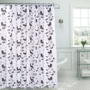Cortina Baño Doble c/ protector Variedad .