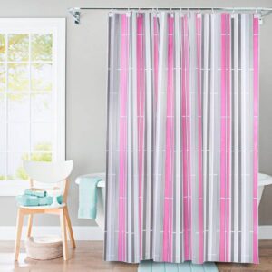 Cortina Baño Doble c/ protector Variedad .