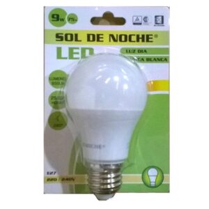 Lampara Led 9/75w Blanca Luz Calida*