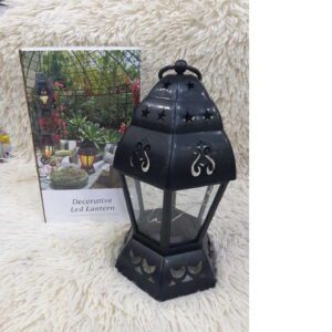 Farol 399 Decorativo Led a Pila 12x24cms *