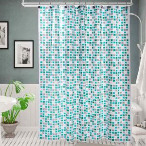 Cortina Baño Doble c/ protector Variedad .