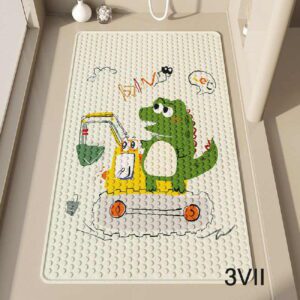 Alfombra 611 Baño Deco PVC 40x70 c/Ventosa