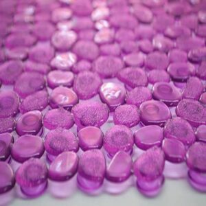 Alfombra p/Baño 502pvc PIEDRAS OVAL .