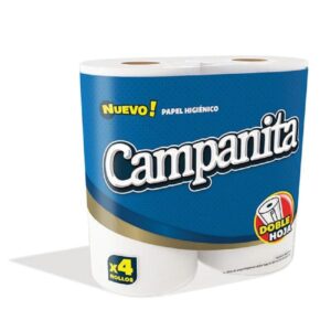 Papel Higienico Campanita 50mts x 4