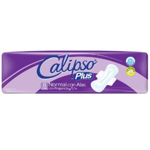 Toallas Calipso Violeta c/alas c/ desod.x 8 unid *