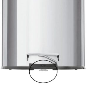 Cesto Acero 12L Pedal Tramontina*