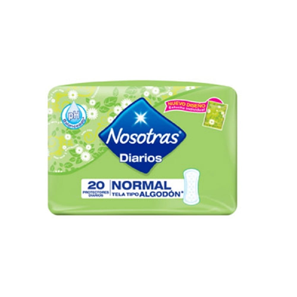 Protectores NOSOTRAS Normal x 20*