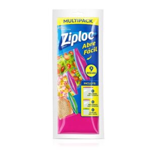 ZIPLOC MultiPack Ch,Med,Gde 9unid*