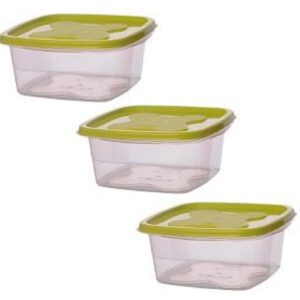 Hermetico Cuad.3 lts Gemplast.