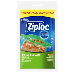 Ziploc Bolsa Abre Facil Chica 14 unid *