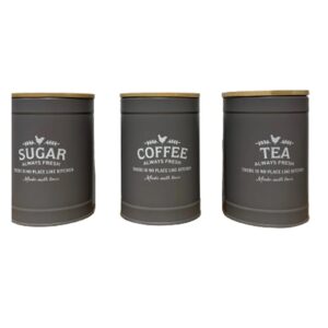 Lata Cafe 5467 Metalica Tapa Bambu 10x15 cms *