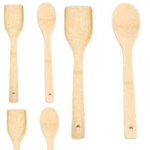 Set Cuchara Madera y Espatula Madera