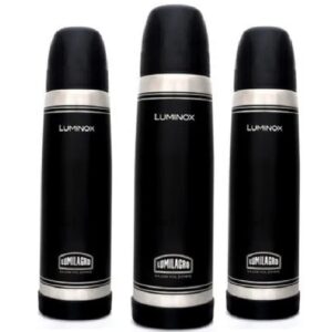 Termo Lumilagro Negro 1lt Luminox*