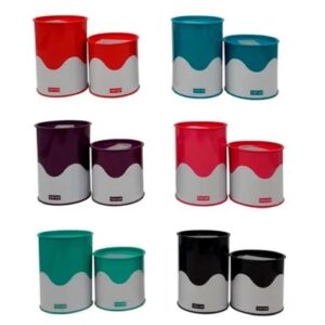 Set x2 Latas Vertedoras Ondas *