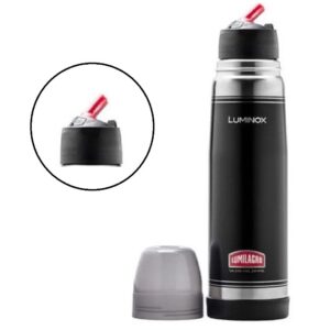 Termo Lumilagro Negro 1lt Luminox*