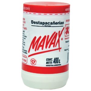 Destapacañerias Solido Mavax x 400 grs