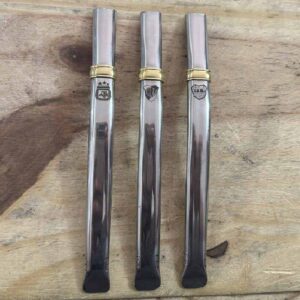 Bombilla RIVER Plana 17cm Acero Inox  .