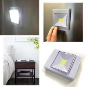 Luz Tecla Cuadrada c/Iman y p/Colgar