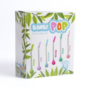 Bombilla Pop Cimarron Acero Inox/Plastico Individ