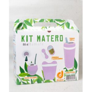 Kit Mate/Vertedor/Termo 600ml Duzzi