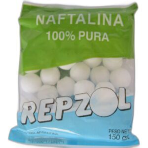Naftalina Repzol 150grs 100% Pura .