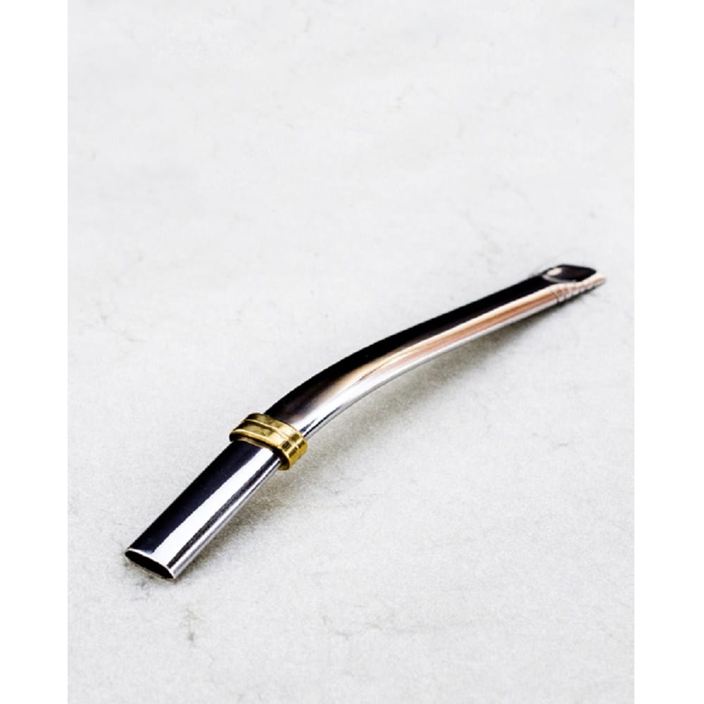 Bombilla Cimarron x1 Plana Ancha c/Estuche