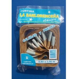 Cortina Plastica Tiras Reforz. 0.80x2 mts .