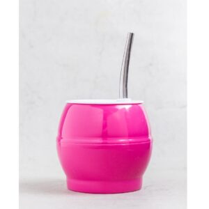 Mate Viajero Plast.c/Bombilla Acero Duzzi