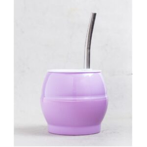Mate Viajero Plast.c/Bombilla Acero Duzzi